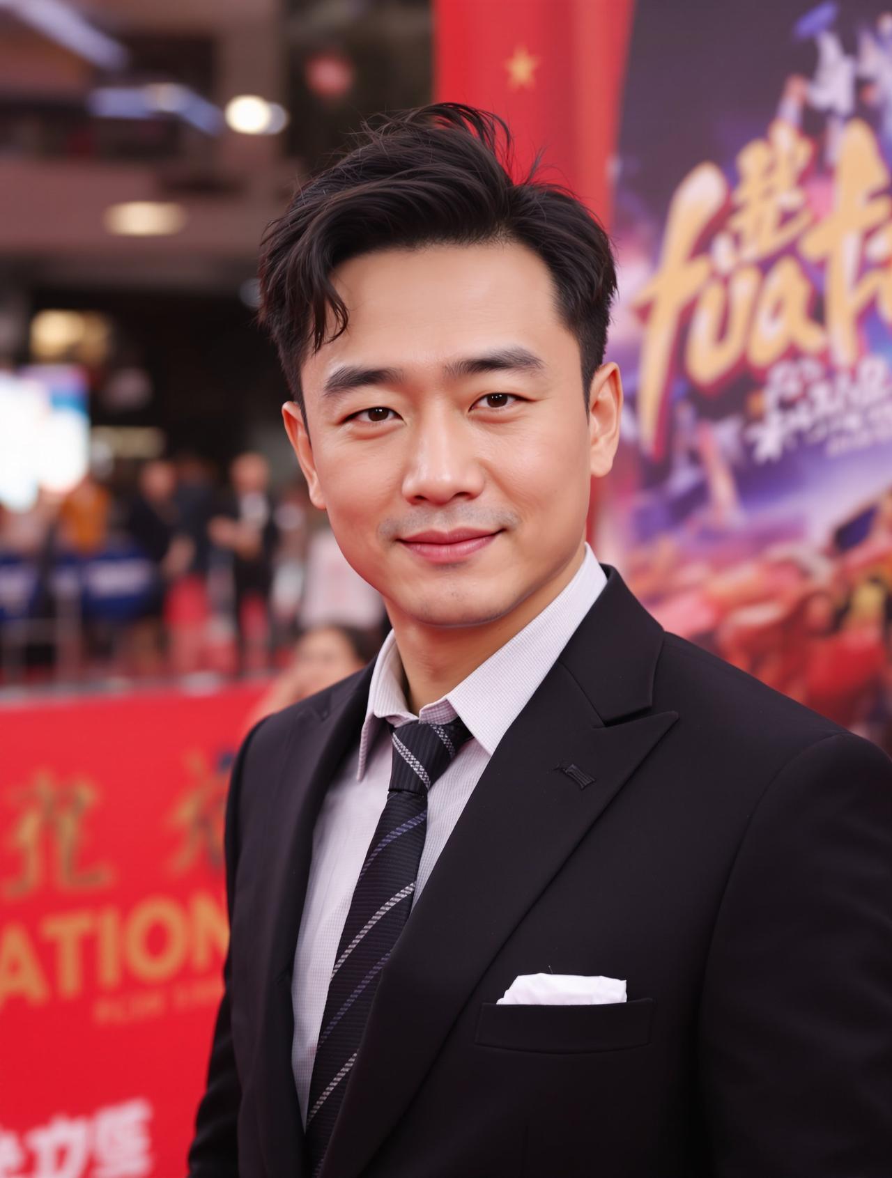 视频精选:知名男演员红毯造型
